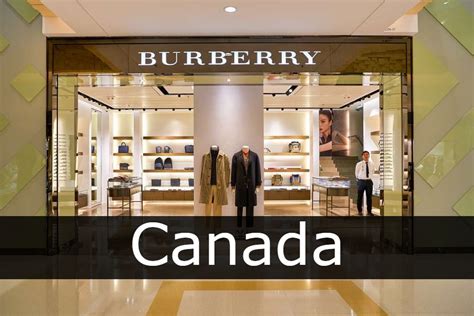 burberry canada locations.